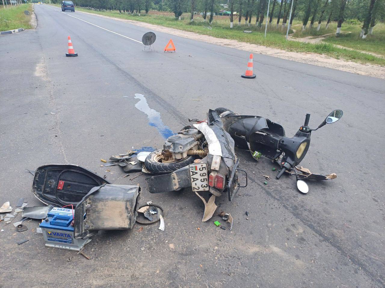 В Новолукомле произошло ДТП