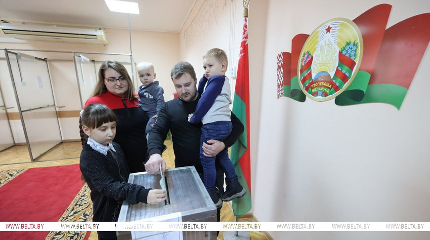 В первый день досрочного голосования на выборах Президента Беларуси явка граждан составила 7,81%